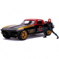 Игровой набор Jada Марвел: Мстители Chevrolet Corvette 1966 с фигуркой OL86795 Переяслав-Хмельницький