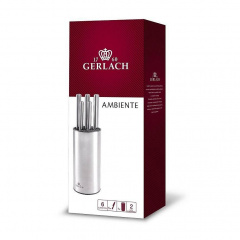 Набор из 5 кухонных ножей и подставки Gerlach Ambiente (5901035489448) Черновцы