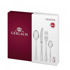 Набор столовых приборов 24 предмета Gerlach Celestia (5901035044319) Суми