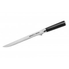 Кухонний ніж Samura Mo-V філейний 218 мм Black (SM-0048) Херсон