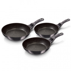 Набір сковорідок Berlinger Haus Metallic Line Carbon Pro Edition (BH-6903) Первомайськ