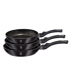 Набір сковорідок Berlinger Haus Metallic Line Carbon Pro Edition (BH-6903) Первомайськ