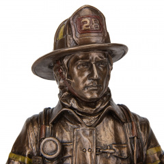 Фигура интерьерная Fireman 30 см Veronese Коричневый AL229945 Харьков