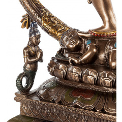 Cтатуетка колекційна Shiva Veronese 26х22х7 см Коричневий AL229030 Житомир