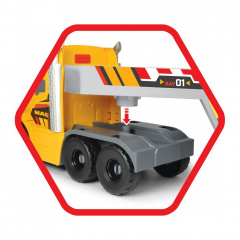 Рабочая игровая техника Dickie Toys Грузовик Мак Вольво 70 см Желто-черный (OL218360) Херсон