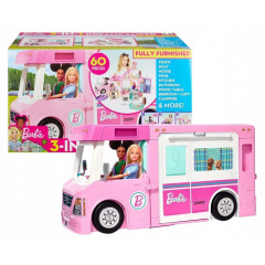 Фургон Барби Кемпер-трансформер для путешествий 3в1 DreamCamper Vehicle Mattel IR78109 Черновцы