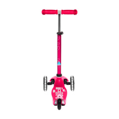 Самокат детский Deluxe led pink до 50 кг 3-х колесный Micro DD657640 Тернопіль