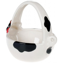 Цукерниця ceramic Корівка Глорія з ручкою, 400мл Bona DP66854 Чернівці