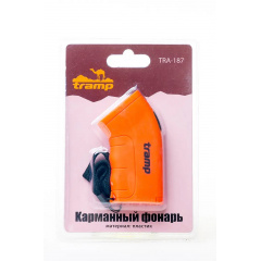 Карманный мини фонарик Tramp TRA-187 Вишневе
