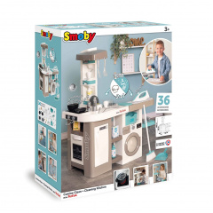 Детская кухня интерактивная Tefal Kitchen and Laundry из 36 аксессуаров Smoby IG-OL185829 Ужгород