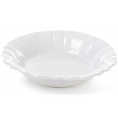 Набор Bona 6 глубоких тарелок Leeds Ceramics SUN диаметр 23см каменная керамика Белые DP40161 Тернополь