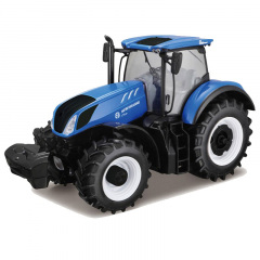 Модель серии Bburago Farm Трактор New Holland с прицепом Blue OL32842 Кропивницький