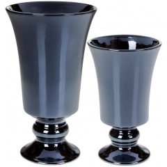 Ваза ceramic Кубок 20см, синій перламутр Bona DP67946 Ворожба