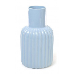 Ваза ceramic настільна Stone Flower 19 см блакитна Bona DP41678 Долина