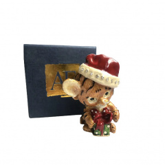 Скринька-Статуетка Lefard Cute Tiger 6х6х5.5 см Оранжевий (AL186456) Ірпінь