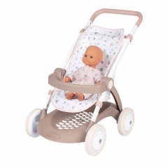 Коляска Pink powder Baby Nurse з кошиком Smoby OL185820 Ладан