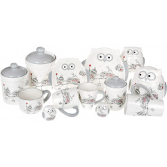 Тарелка Bona ceramic Совушки-волшебницы 22.8см DP40209 Вінниця
