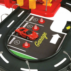 Игровой набор Bburago Гараж Ferrari с двумя машинками 1:43 трехуровневый OL32838 Ізюм