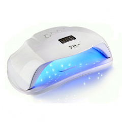 Лампа SUN T-OS28884 для нігтів SUN-X Plus на 72W для сушіння гель-лаку, гелю Ізюм