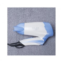 Фен складний дорожній Adler AD 2222 1200Вт білий з синім Камінь-Каширський