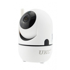 IP-камера беспроводная распознавание лиц UKC Y13G 110 х 70 х 70 мм Белый Киев