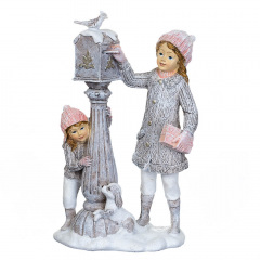 Фигурка декоративная Зимняя парочка Lefard AL98491 Житомир