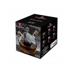 Ємність для олії та оцту подвійна Berlinger Haus Black Silver Collection (BH-7810) Виноградів