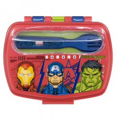 Ланч-бокс дитячий з ложкою та виделкою Stor Avengers (74109) Чернівці