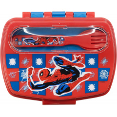 Ланч-бокс дитячий з ложкою та виделкою Stor Spider-Man (74709) Черкаси