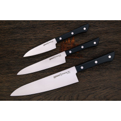Набор кухонных ножей из 3-х предметов Samura Harakiri (SHR-0220B) Киев