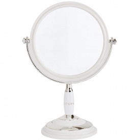 Дзеркало на підставці настільне 16х27 см Lefard Білий AL219049