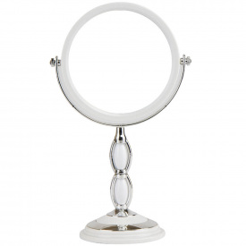 Настольное зеркало для макияжа 15х31 см Lefard Белый AL219052