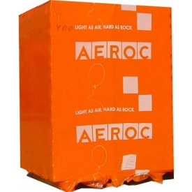 Газоблок Аерок D500 гладкий 400х200х600 мм Березань.