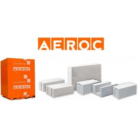 Газоблок Аерок D300 паз-гребень 300х200х600 мм Березань.