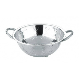 Дуршлаг GerStyle диаметр 18см с ручками из нержавеющей стали Kamille DP38306