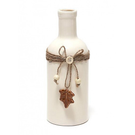 Ваза ceramic настольная Shabby Chic диаметр 9.4 см, высота 23 см Bona DP41671
