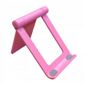 Тримач для телефону пластиковий Stenson 7008 рожевий 7х9,6 см