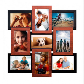 Мультирамка Мідне мерехтіння на 9 фотографій Sabefet T-FX30247