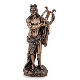 Интерьерная фигурка Apollo покровитель мужской красоты и здоровья Veronese 15,5 см Коричневый AL229278
