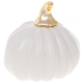 Декоративна фігурка Pumpkin Білий BonaDi 9.4х9х9.3 см DP87198
