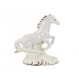 Настольная Фарфор фигурка Жеребец 14 см Lefard AL226740