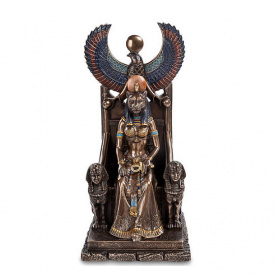 Cтатуэтка коллекционная Sekhmet Богиня войны Veronese 27х13х12 см Разноцветный AL229038