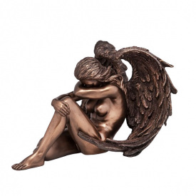 Фігурка інтер'єрна Angel 11 см Veronese Коричневий AL228513