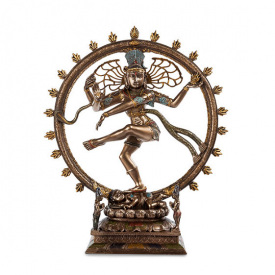 Cтатуетка колекційна Shiva Veronese 26х22х7 см Коричневий AL229030