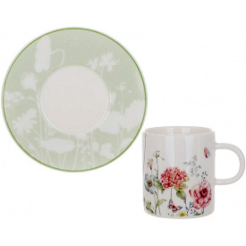 Кофейный набор BonaDi Flower 100 мл Разноцветный 6 шт DP230920
