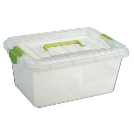 Емкость универсальная 8л с крышкой ручкой и задвижками Ucsan Plastik DP38519