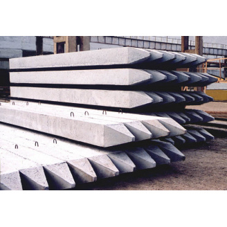 Свая железобетонная B15 C 80.30-6 8000х300х300 мм