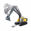 Машинка Bburago Экскаватор Volvo ec220e DD650674 Київ