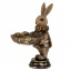 Декоративна статуетка Rabbit 15х10х9 см Lefard Бронзовий AL229131 Івано-Франківськ