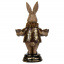 Декоративна статуетка Rabbit 15х10х9 см Lefard Бронзовий AL229131 Івано-Франківськ